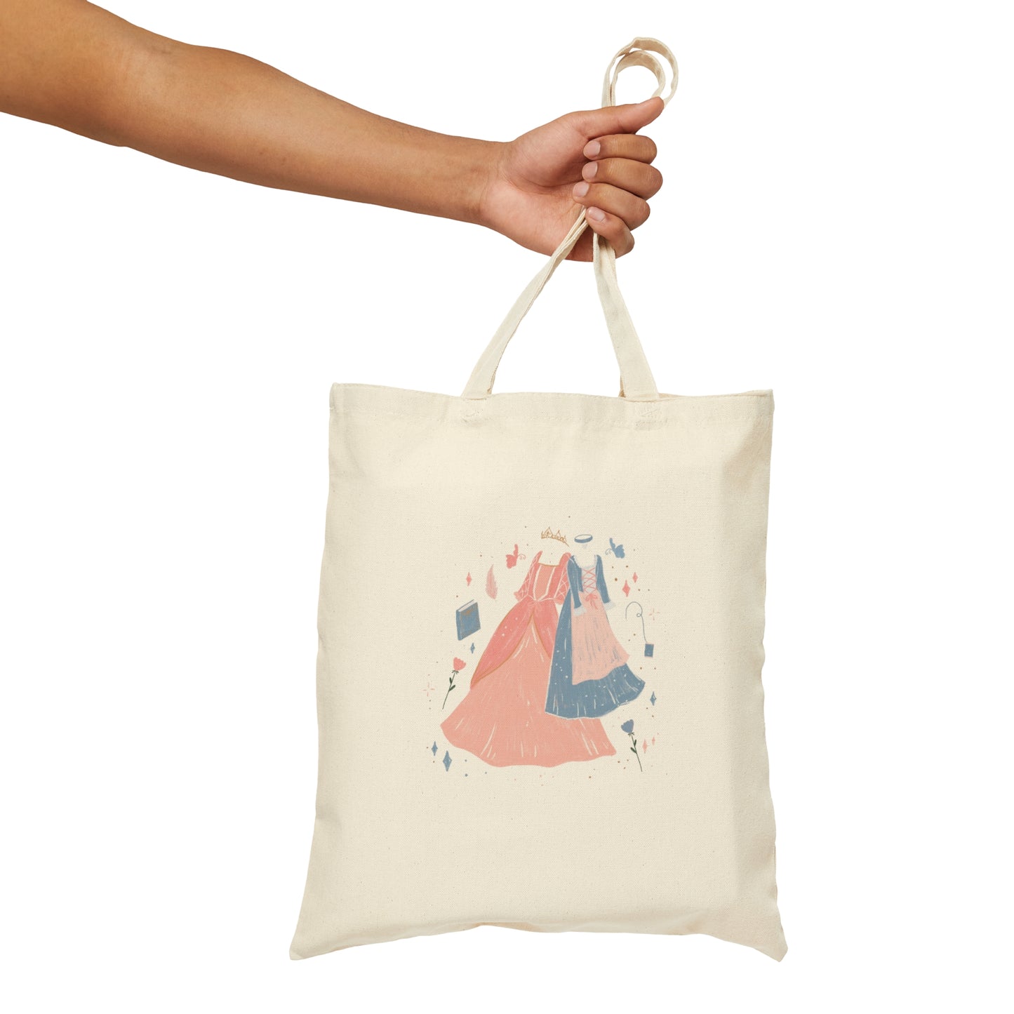 Princess & the Pauper Canvas Tote