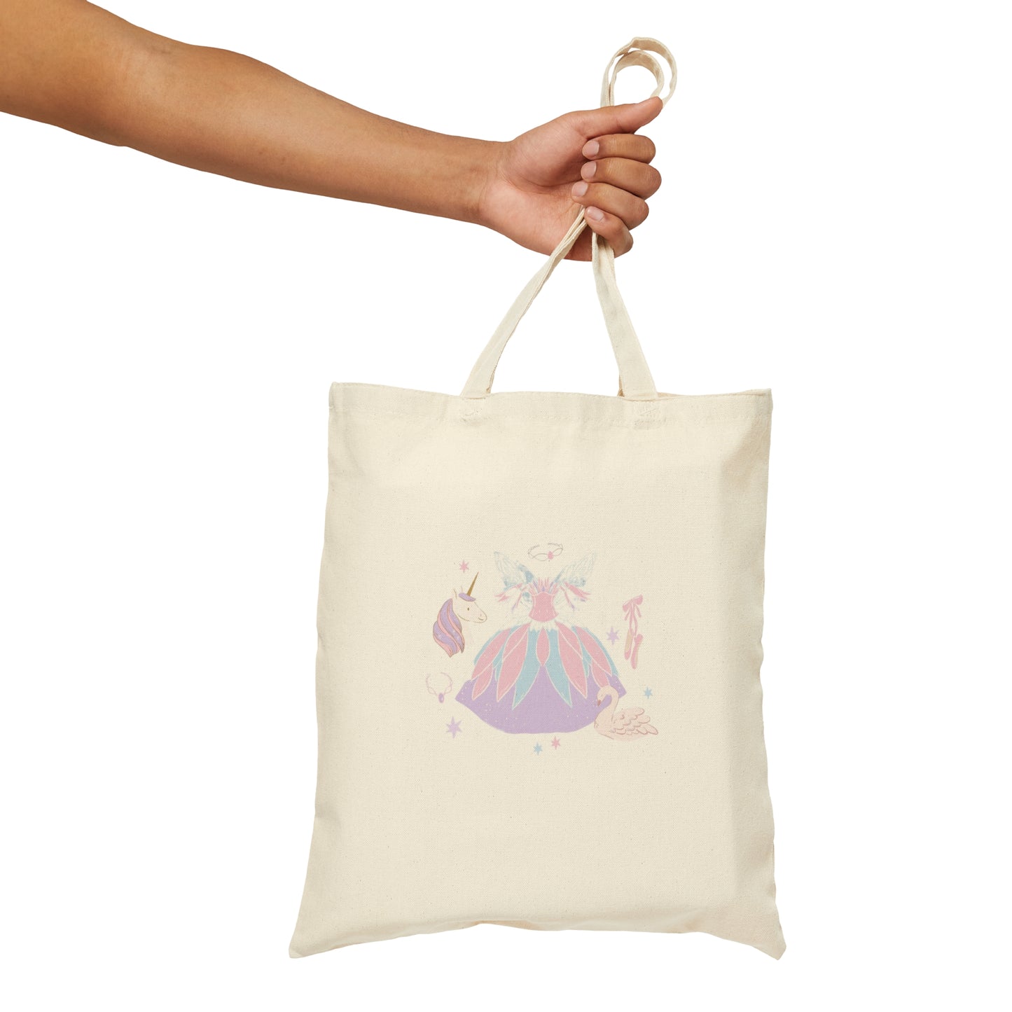 Swan Lake Canvas Tote