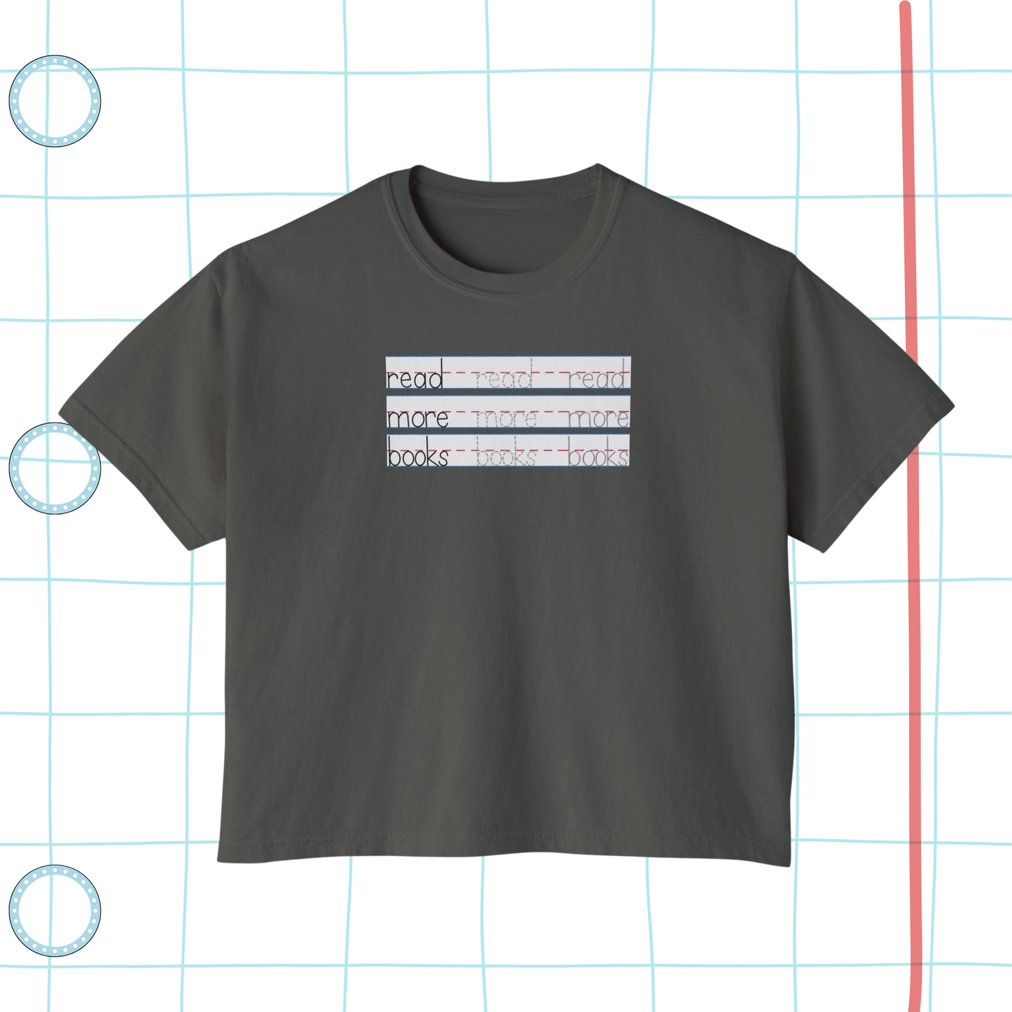 Read More Books Boxy Tee