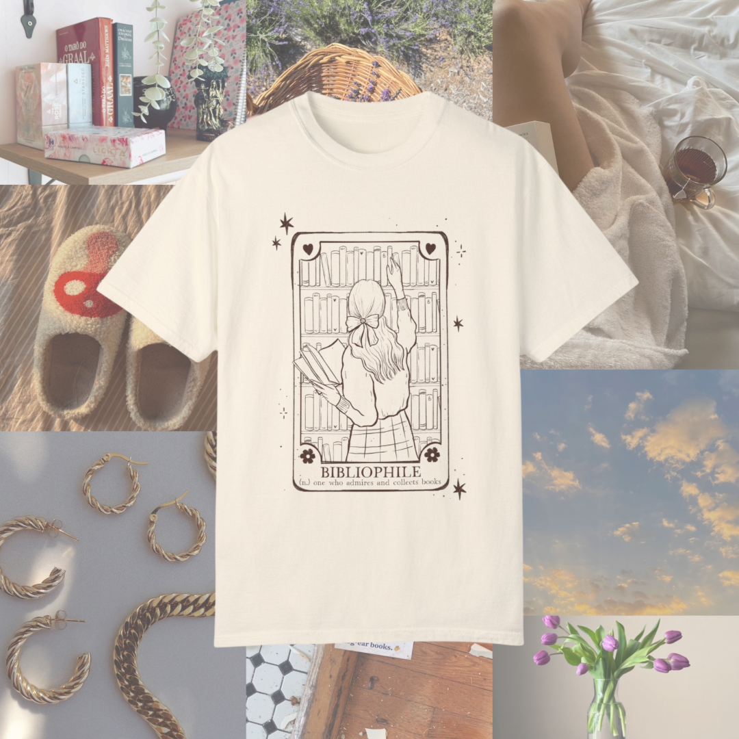 Bibliophile Tee (ivory)