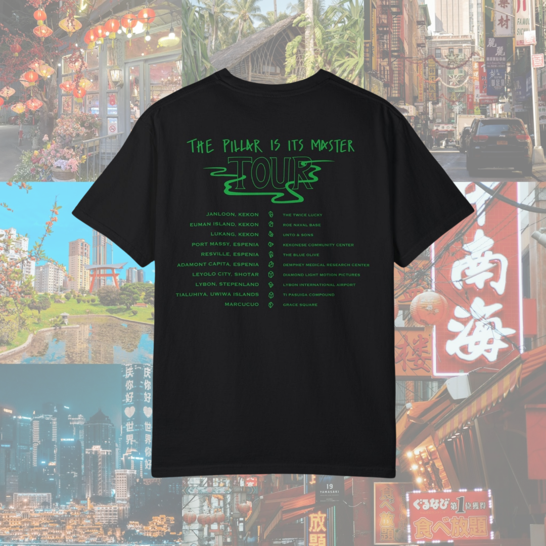 No Peak Clan Black Tee