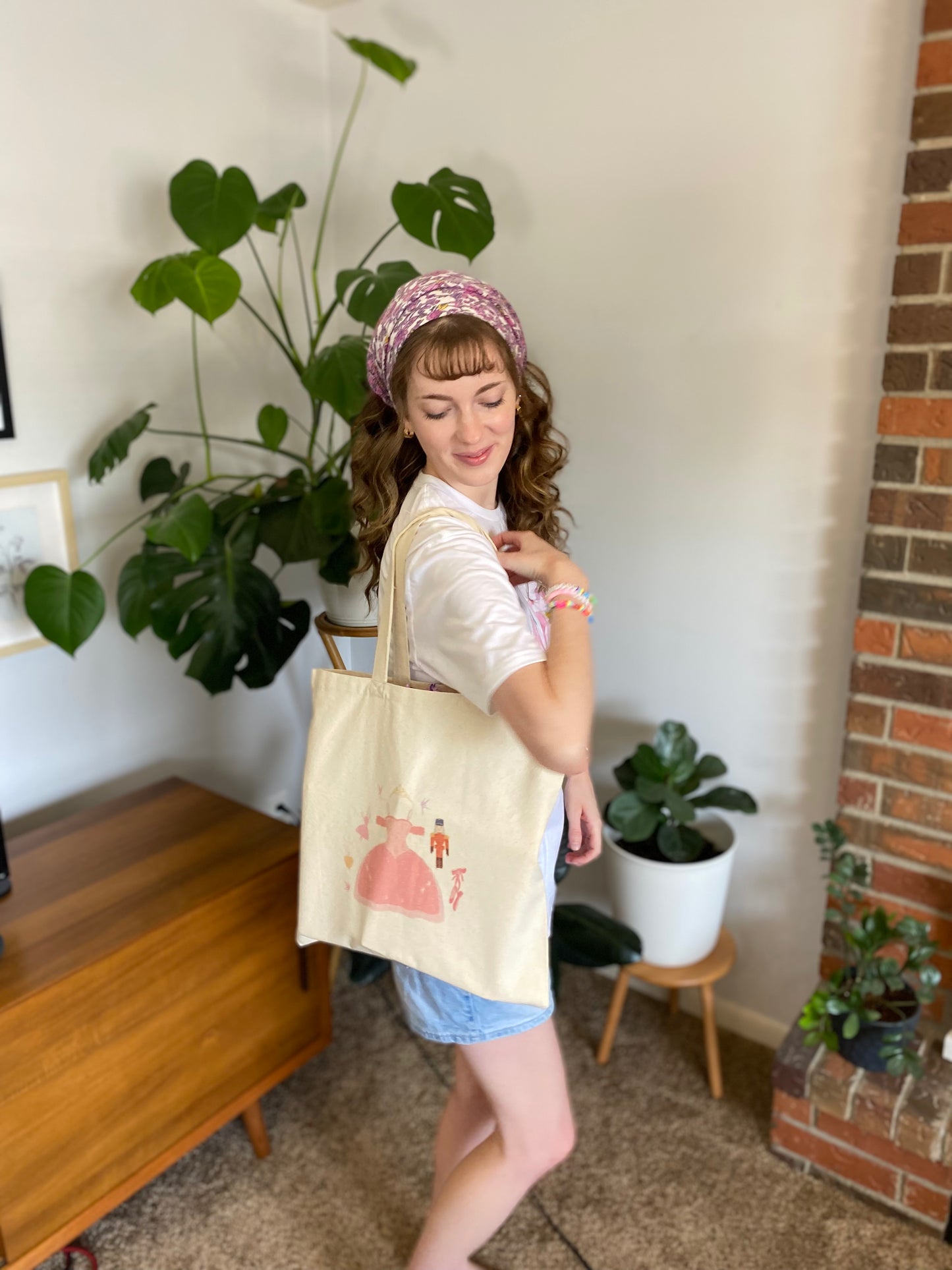 Nutcracker Canvas Tote