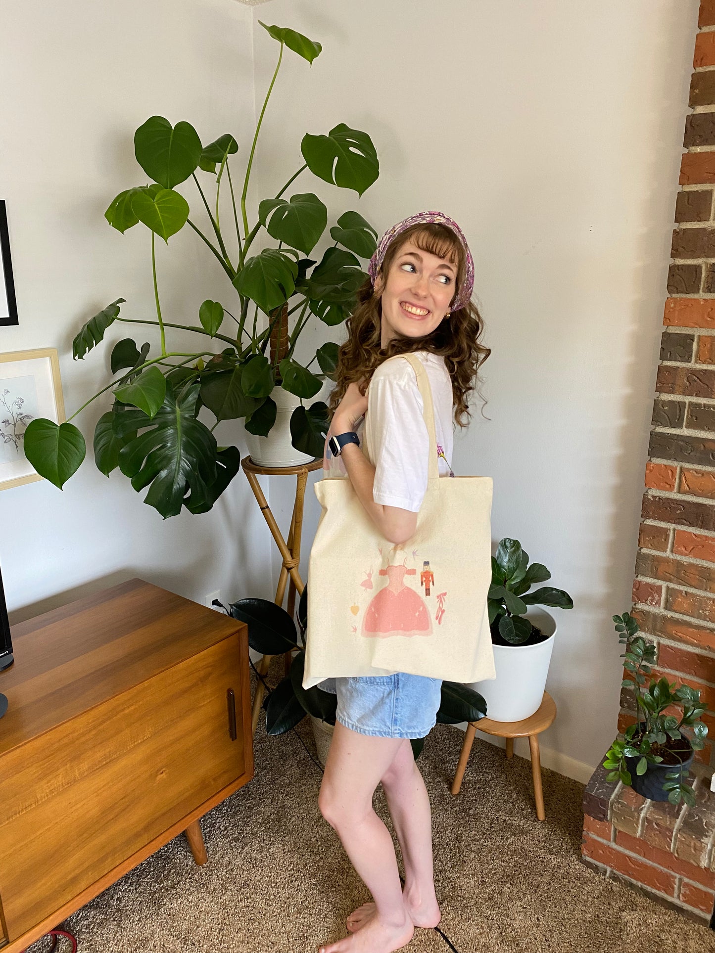 Princess & the Pauper Canvas Tote