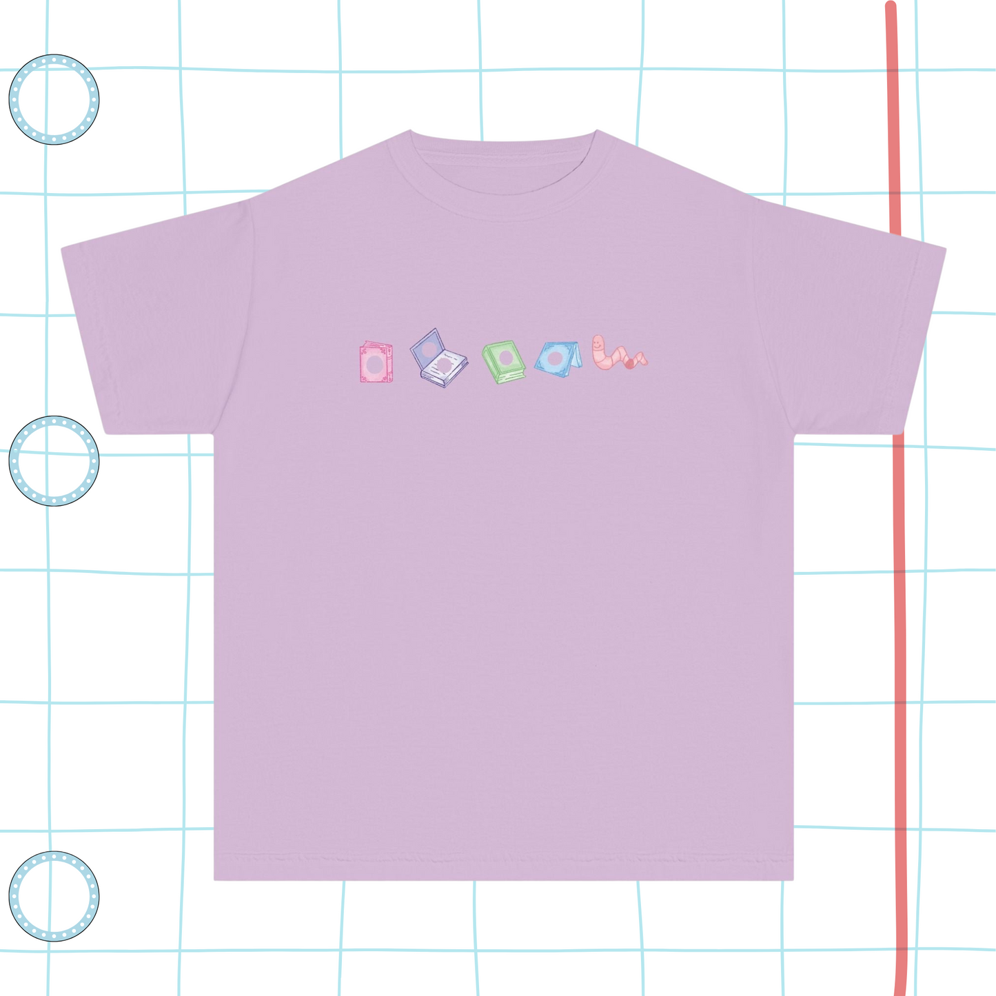 Youth Very Hungry Bookworm Tee