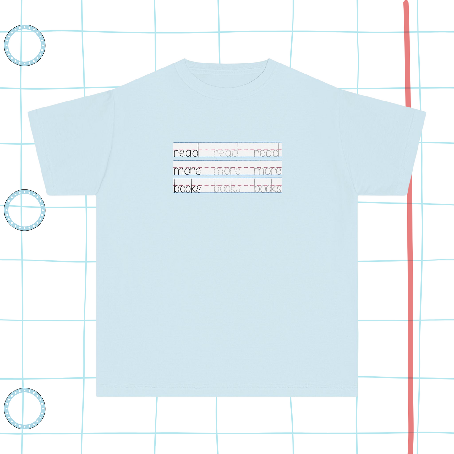 Youth Read More Books Tee