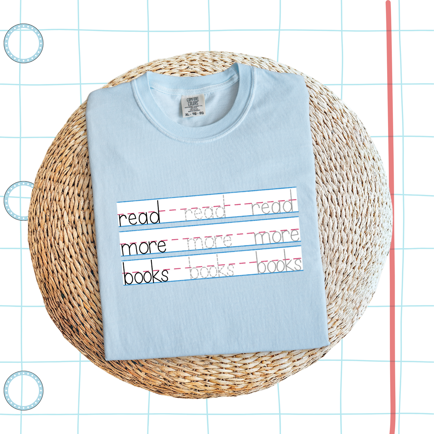 Youth Read More Books Tee