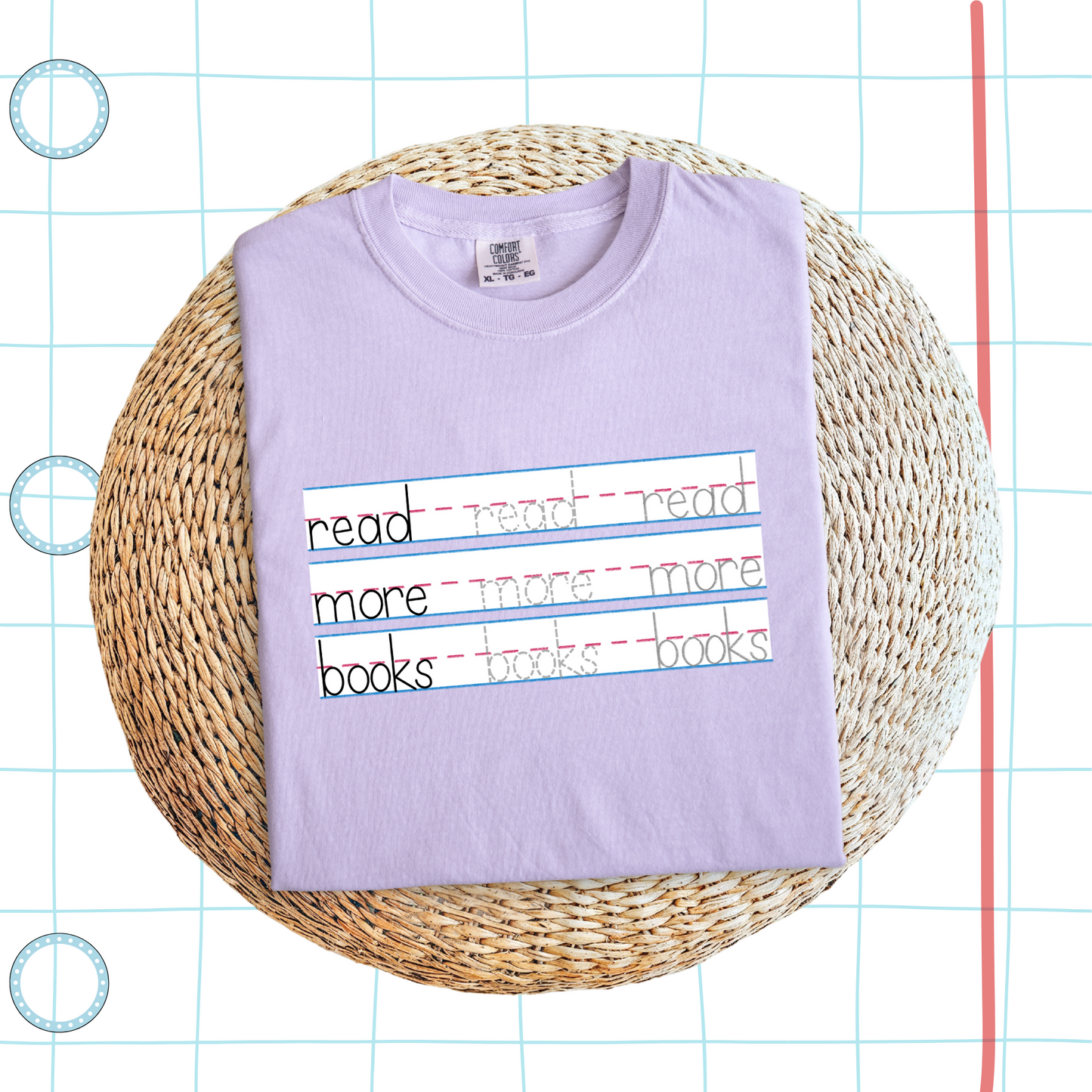Youth Read More Books Tee