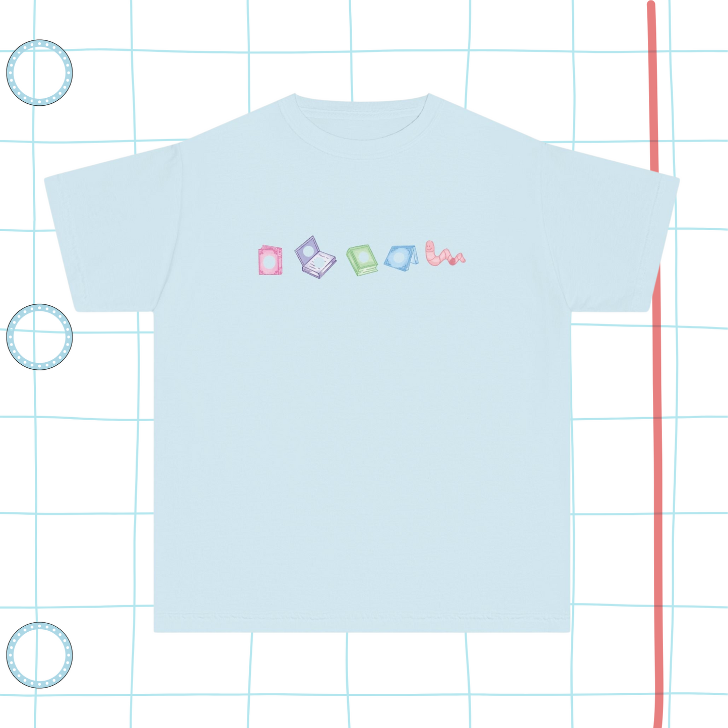 Youth Very Hungry Bookworm Tee