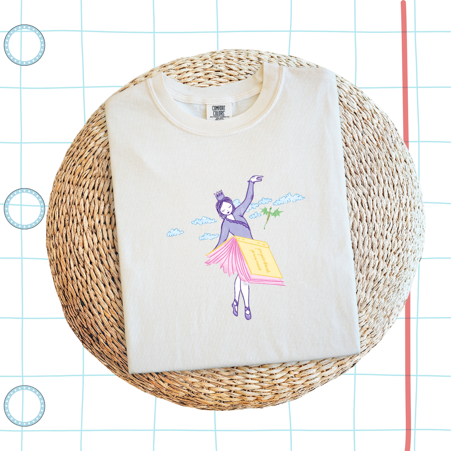 Paperback Princess Boxy Tee