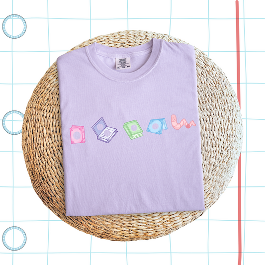 The Very Hungry Bookworm Boxy Tee