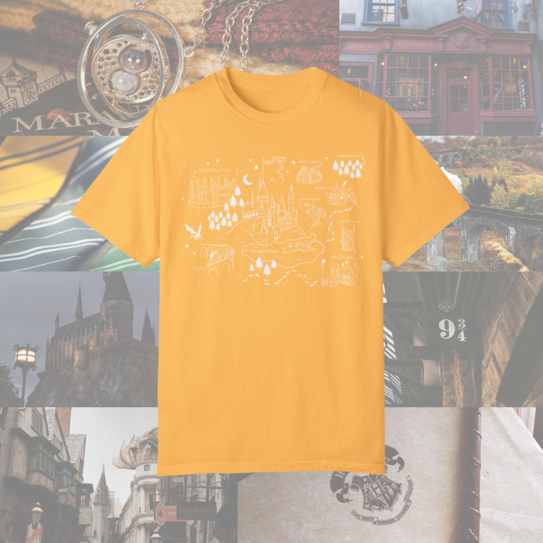 Wizard’s Map House Color Tee