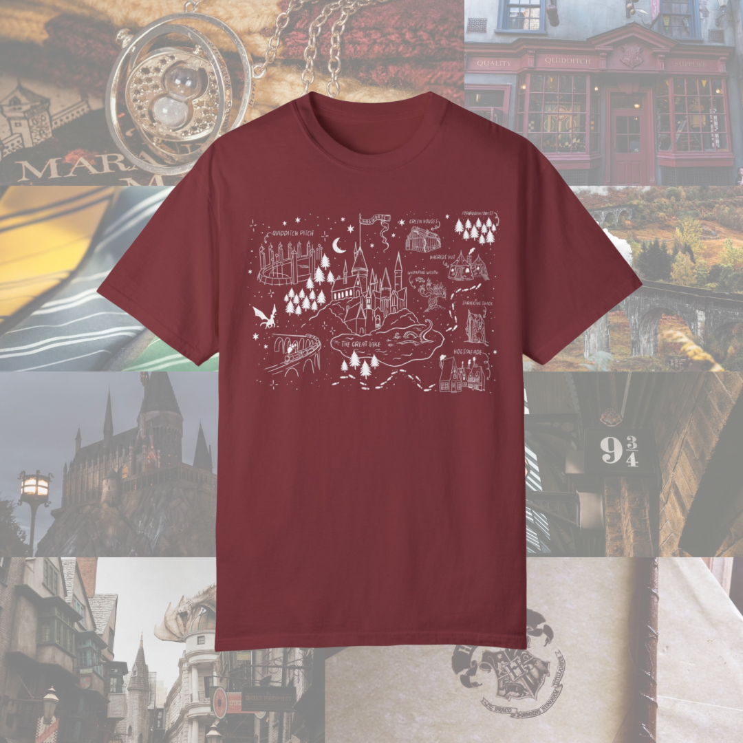 Wizard’s Map House Color Tee