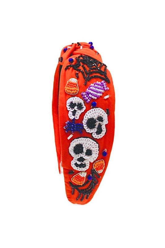 Orange Trick or Treat Headband