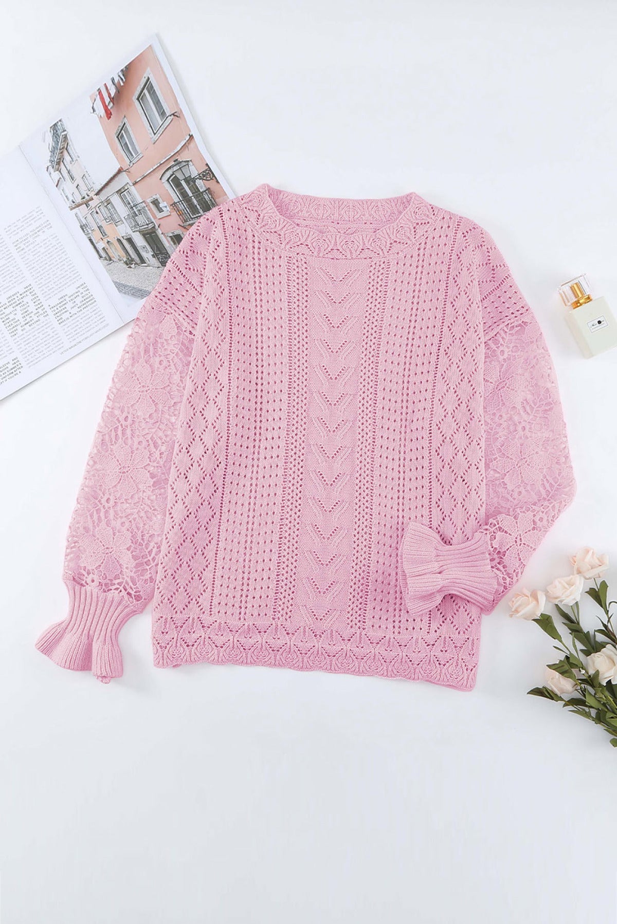 Romantasy Lace Sweater